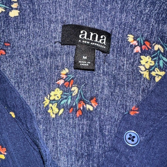 a.n.a. Navy Floral Dress - Picture 2 of 6